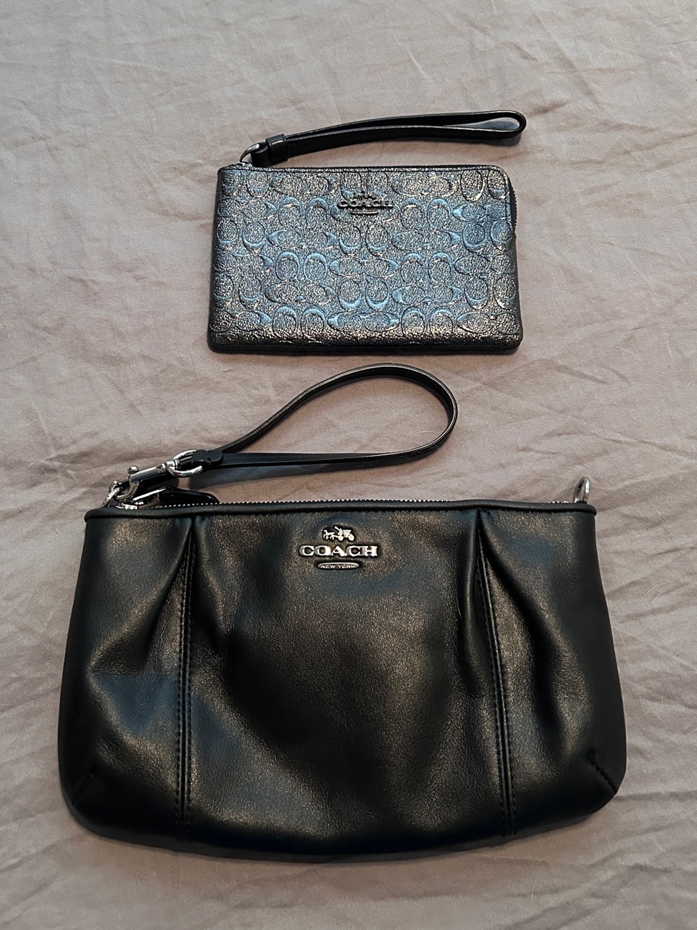 Coach Lot of Two Wristlet Wallets